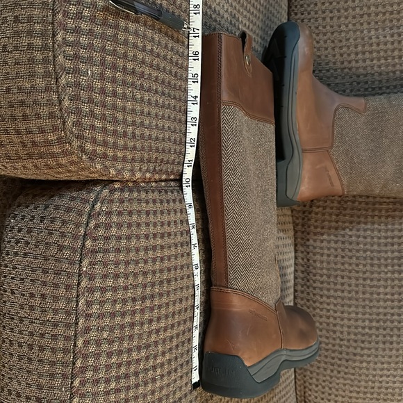 New Dublin Town & Country Bots. Sz 11. Chestnut Brown Leather& Tweed - Picture 10 of 10